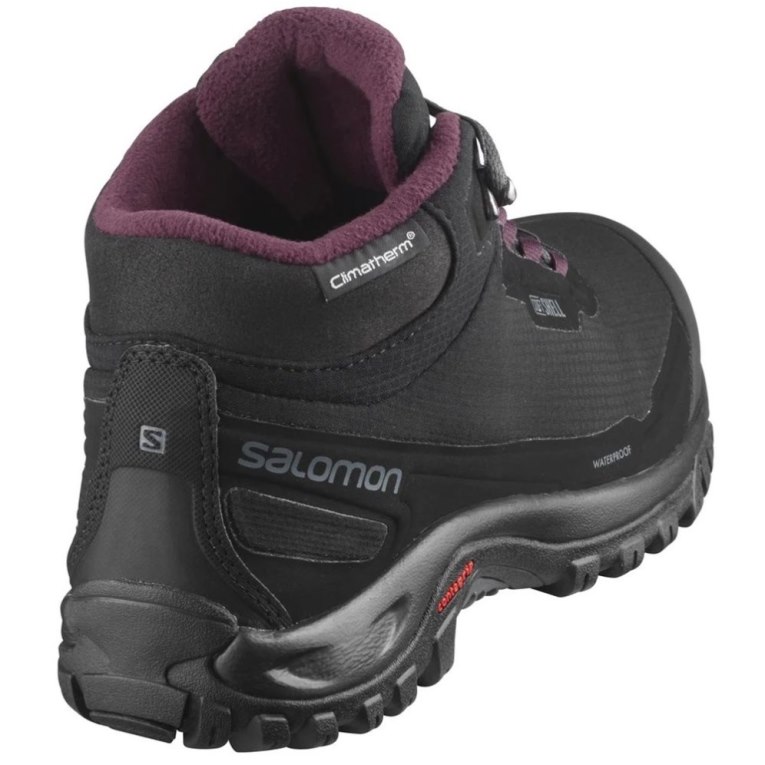 Black Salomon Shelter CSWP Women's Winter Boots | PH 95471J